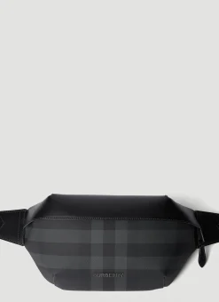 Men Burberry Belt Bags^Check Belt Bag