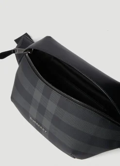 Men Burberry Belt Bags^Check Belt Bag