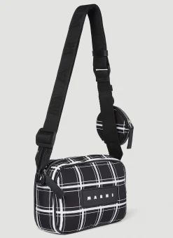 Men Marni Crossbody Bags^Check Camera Crossbody Bag