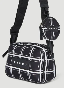 Men Marni Crossbody Bags^Check Camera Crossbody Bag