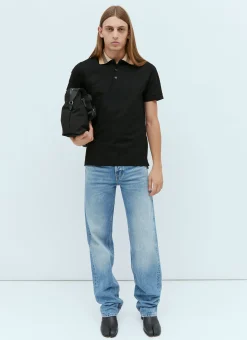 Men Burberry Polo Shirts^Check Collar Polo Shirt