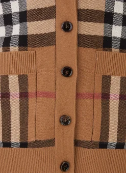 Check Knit Cardigan></noscript>Burberry Best