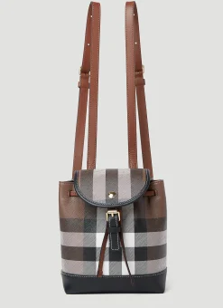 Check Micro Backpack>Burberry