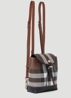 Check Micro Backpack>Burberry