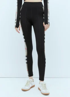 Check Panel Leggings></noscript>Burberry Online