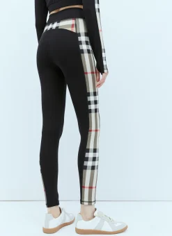 Check Panel Leggings></noscript>Burberry Online