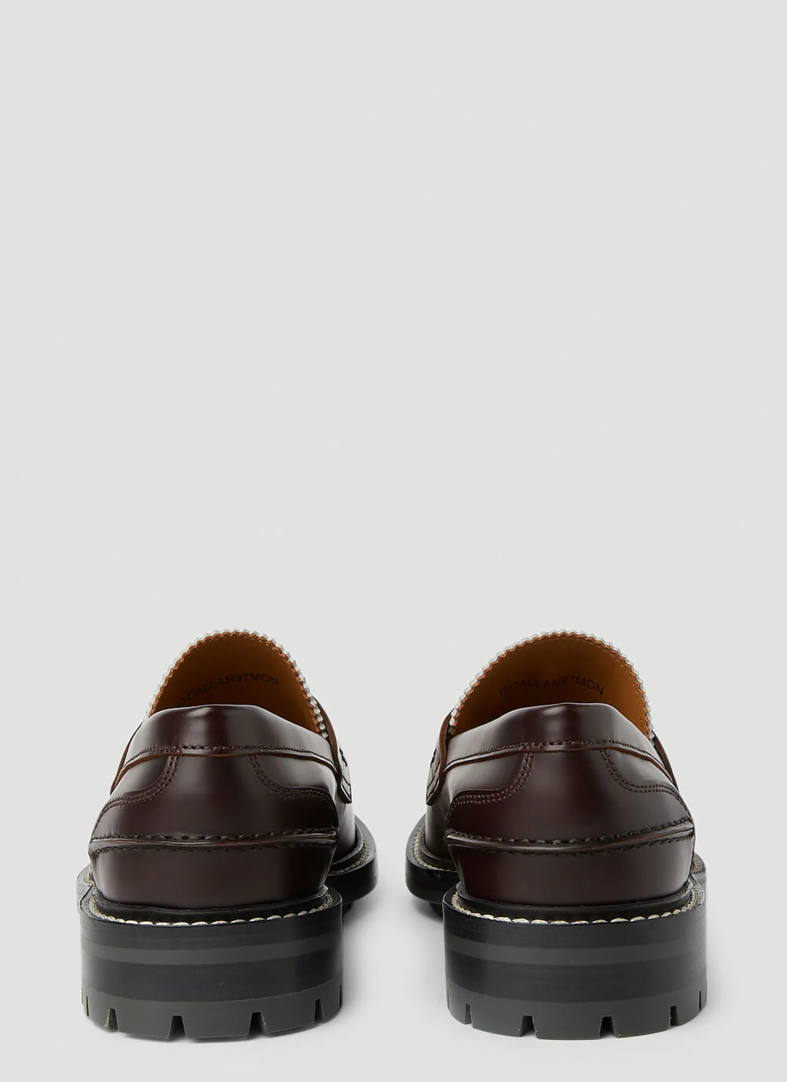 Men Burberry Loafers^Check Panel Loafers