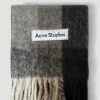 Men Acne Studios Scarves^Check Scarf