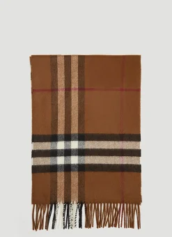 Men Burberry Scarves^Check Scarf