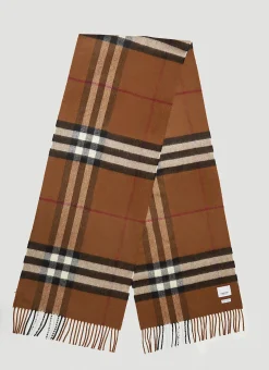 Men Burberry Scarves^Check Scarf