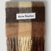 Men Acne Studios Scarves^Check Scarf