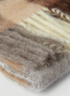 Men Acne Studios Scarves^Check Scarf