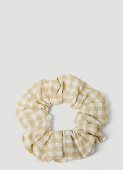 Men GANNI Jewellery^Check Seersucker Scrunchie