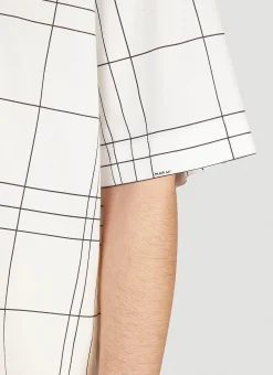 Men Marni Shirts^Check Short Sleeve Shirt