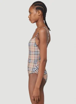 Check Swimsuit></noscript>Burberry Outlet