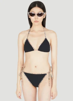 Check Triangle Bikini>Burberry Best