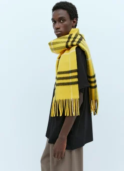 Men Burberry Scarves^Check Wool Cashmere Scarf
