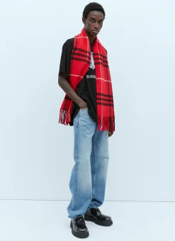 Men Burberry Scarves^Check Wool Cashmere Scarf