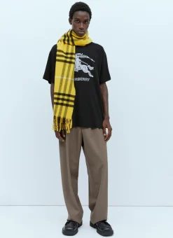Men Burberry Scarves^Check Wool Cashmere Scarf