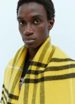 Men Burberry Scarves^Check Wool Cashmere Scarf