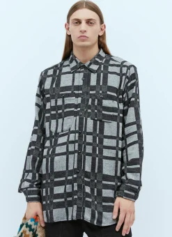 Men Engineered Garments Shirts^Check Work Shirt