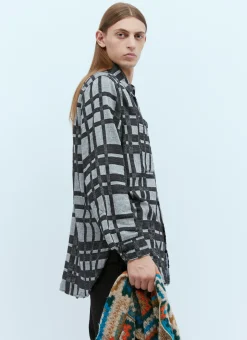 Men Engineered Garments Shirts^Check Work Shirt