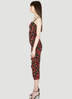 Cherry Midi Dress><noscript><img width=
