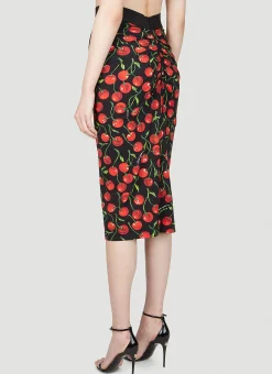 Cherry Pencil Skirt><noscript><img width=
