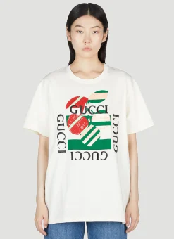Cherry Sequin T-Shirt>Gucci Clearance