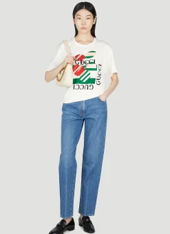 Cherry Sequin T-Shirt>Gucci Clearance