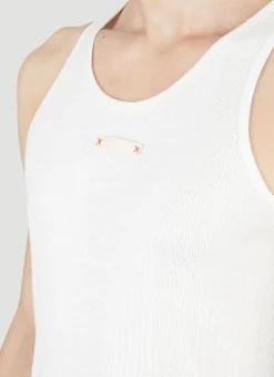 Men Maison Margiela Tops^Chest Patch Tank Top