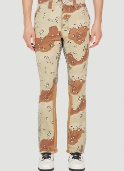 Men Gallery Dept. Jeans^Chocolate Chip La Flare Pants