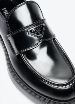 Men Prada Loafers^Chocolate Loafers