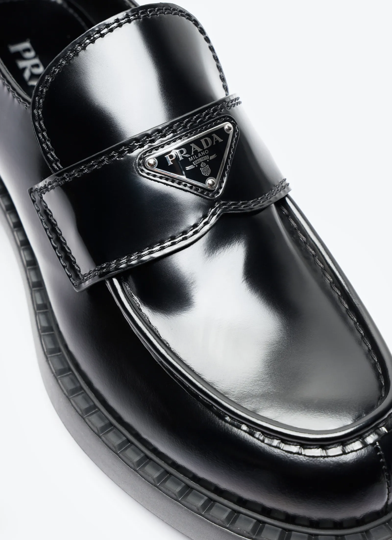 Men Prada Loafers^Chocolate Loafers