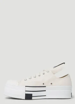 Men Rick Owens DRKSHDW x Converse Sneakers^Chunky Sole Low Top Sneakers