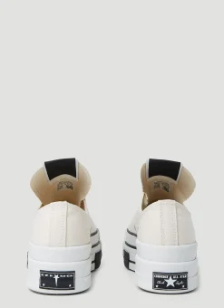 Men Rick Owens DRKSHDW x Converse Sneakers^Chunky Sole Low Top Sneakers