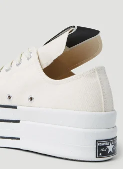 Men Rick Owens DRKSHDW x Converse Sneakers^Chunky Sole Low Top Sneakers
