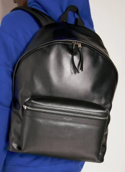 Men Saint Laurent Backpacks^City Leather Backpack