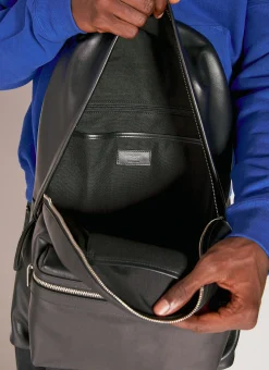 Men Saint Laurent Backpacks^City Leather Backpack