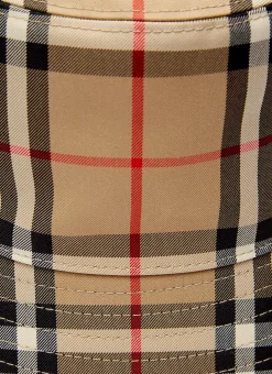 Men Burberry Hats^Classic Check Bucket Hat In