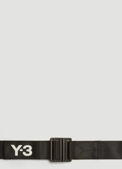 Men Y-3 Belts^Classic Logo Belt