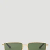 Men Bottega Veneta Sunglasses^Classic Metal Square Sunglasses