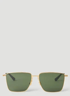 Men Bottega Veneta Sunglasses^Classic Metal Square Sunglasses