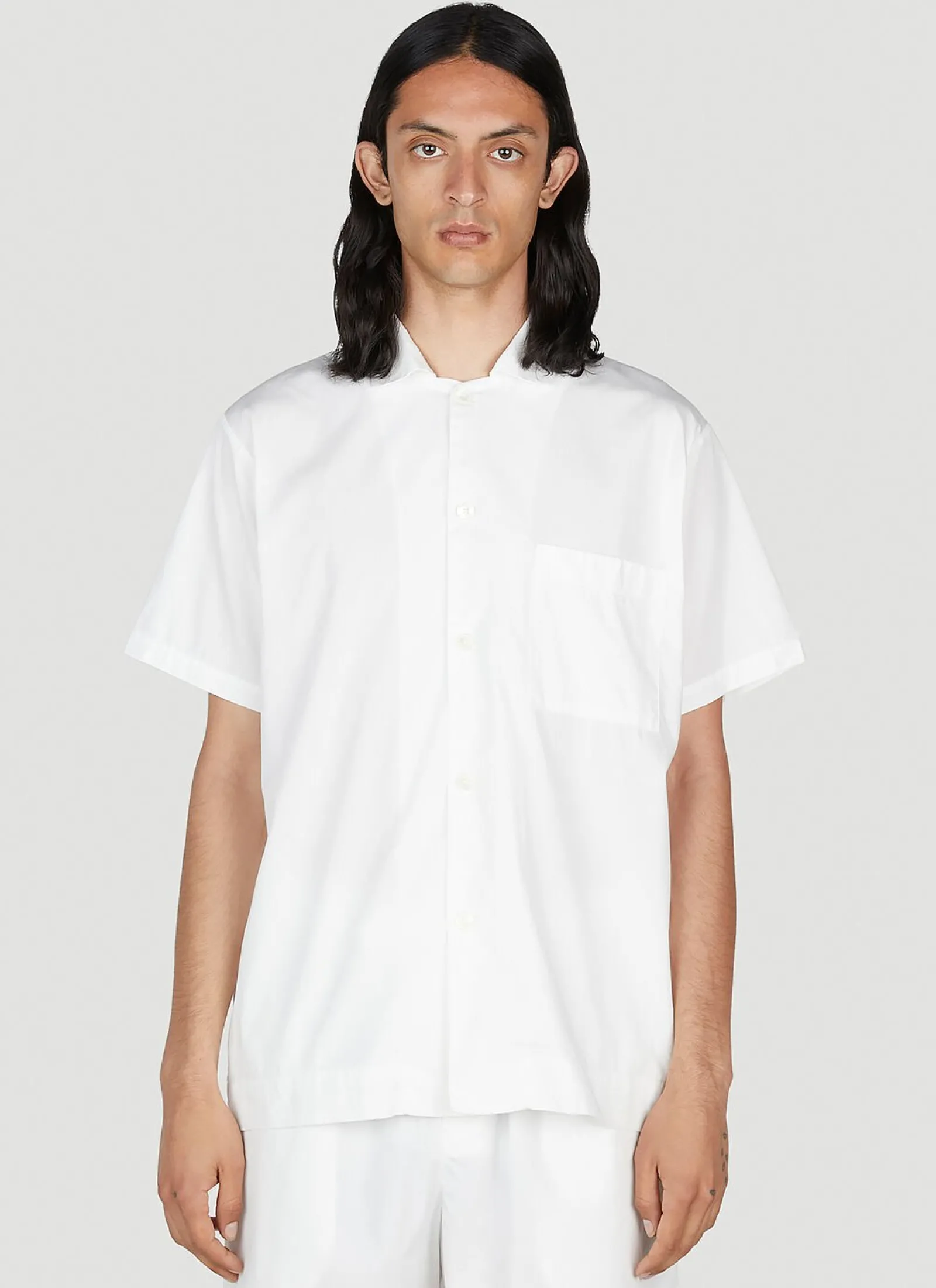 Classic Short Sleeve Pyjama Shirt>Tekla