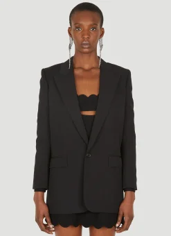 Classic Single Breasted Blazer>Saint Laurent