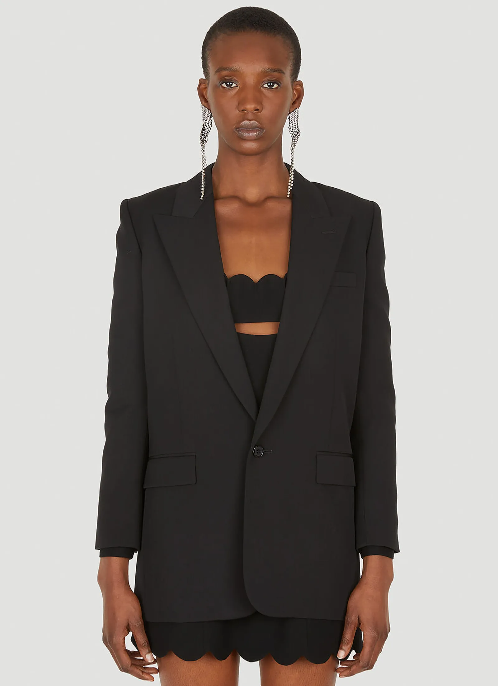 Classic Single Breasted Blazer>Saint Laurent
