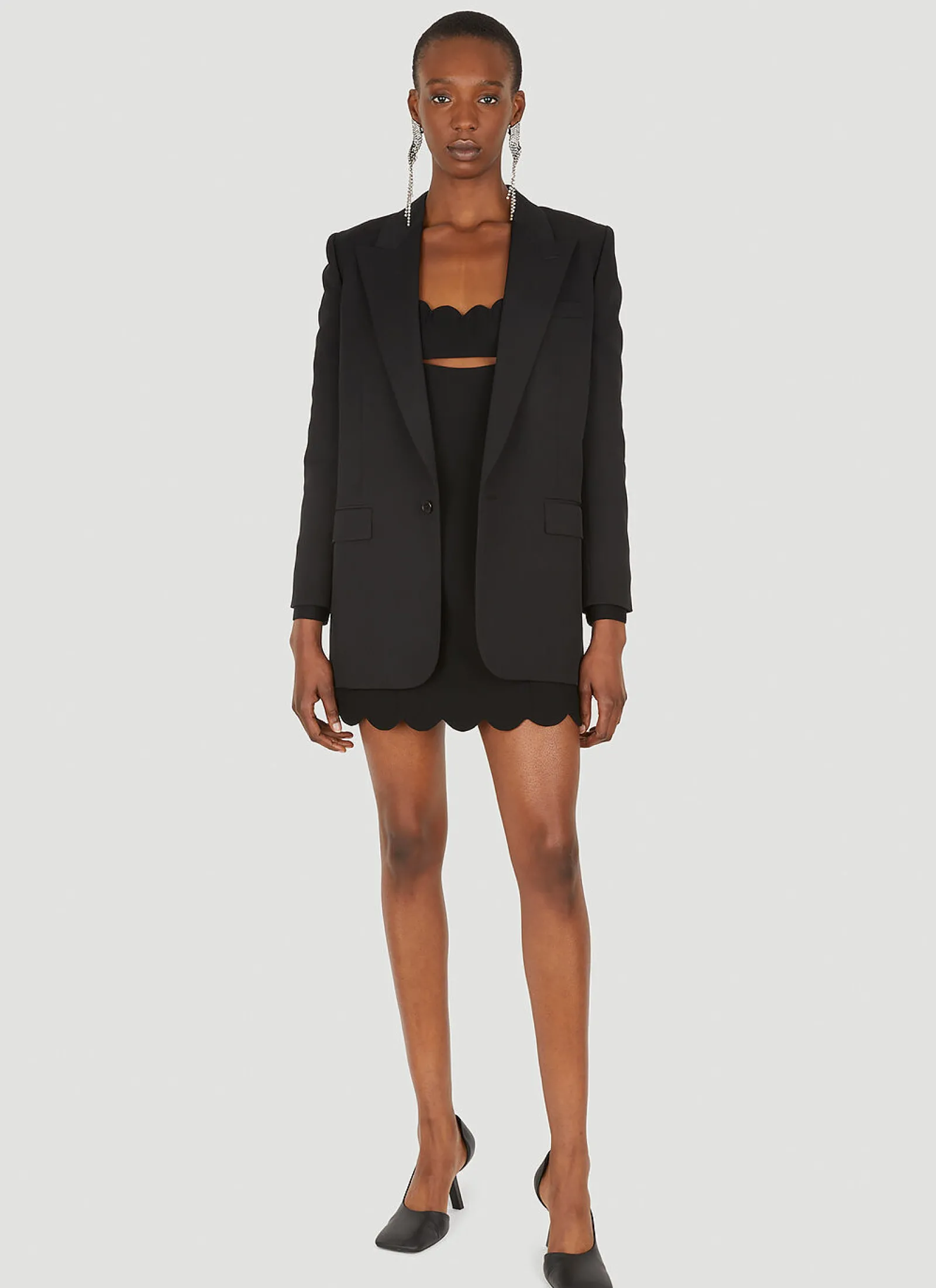 Classic Single Breasted Blazer>Saint Laurent