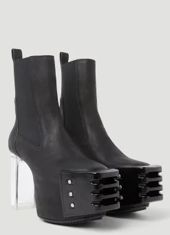 Men Rick Owens Boots^Clear Heel Boots