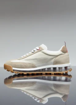 Men Thom Browne Sneakers^Clear Sole Tech Runner Sneakers
