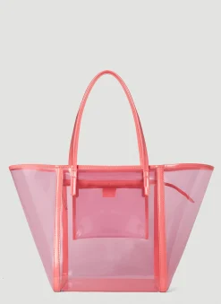 Club Translucent Tote Bag>BY FAR Clearance
